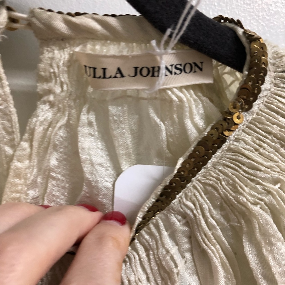 Ulla Johnson White Silk Blouse - Picture 5 of 14